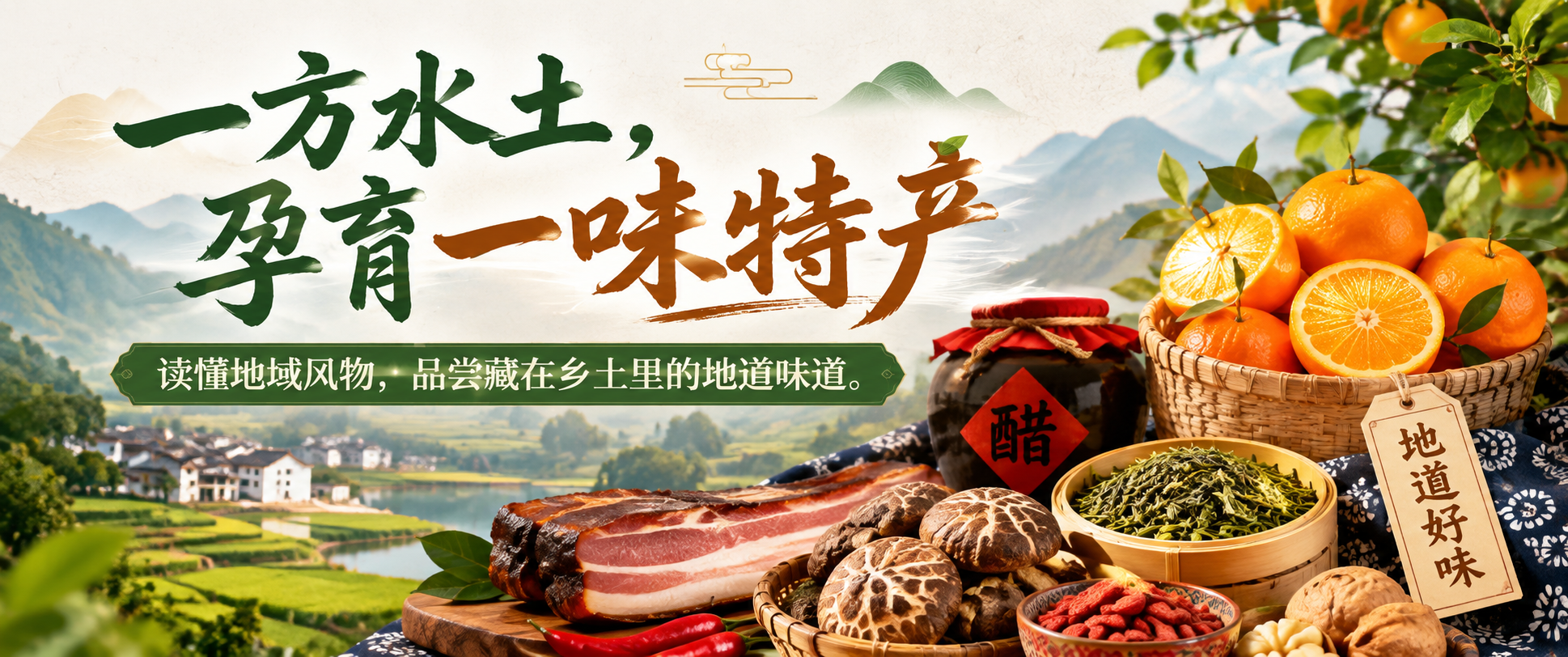 一方水土，孕育一味特产